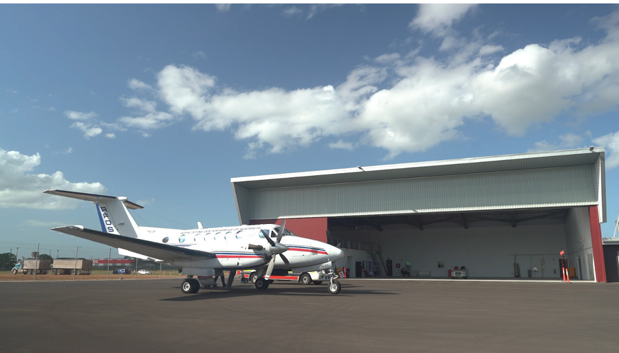 RFDS and LifeFlight timelapse