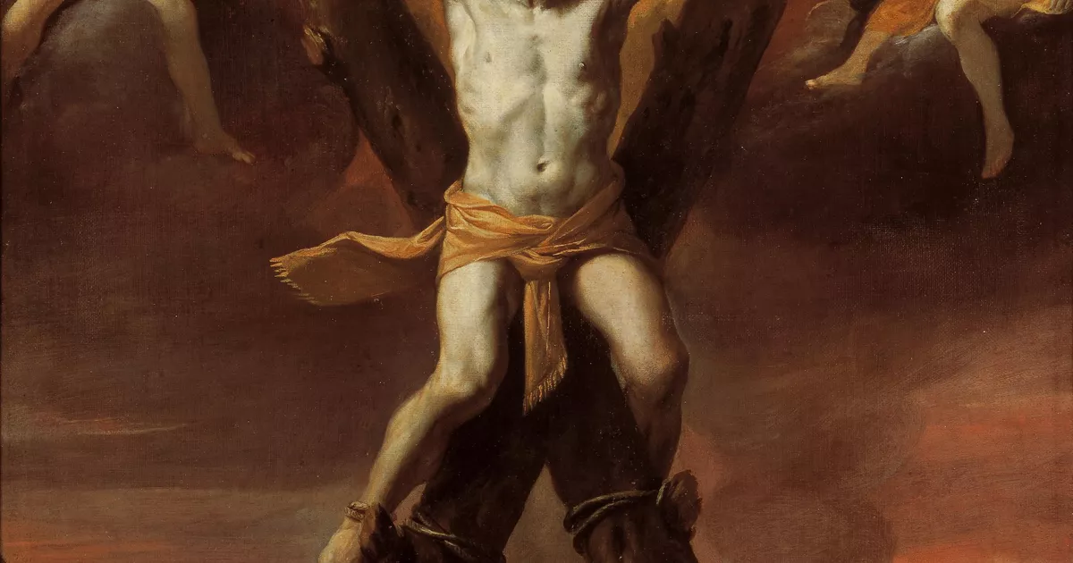 The crucifixion of St Andrew - AGSA Collection