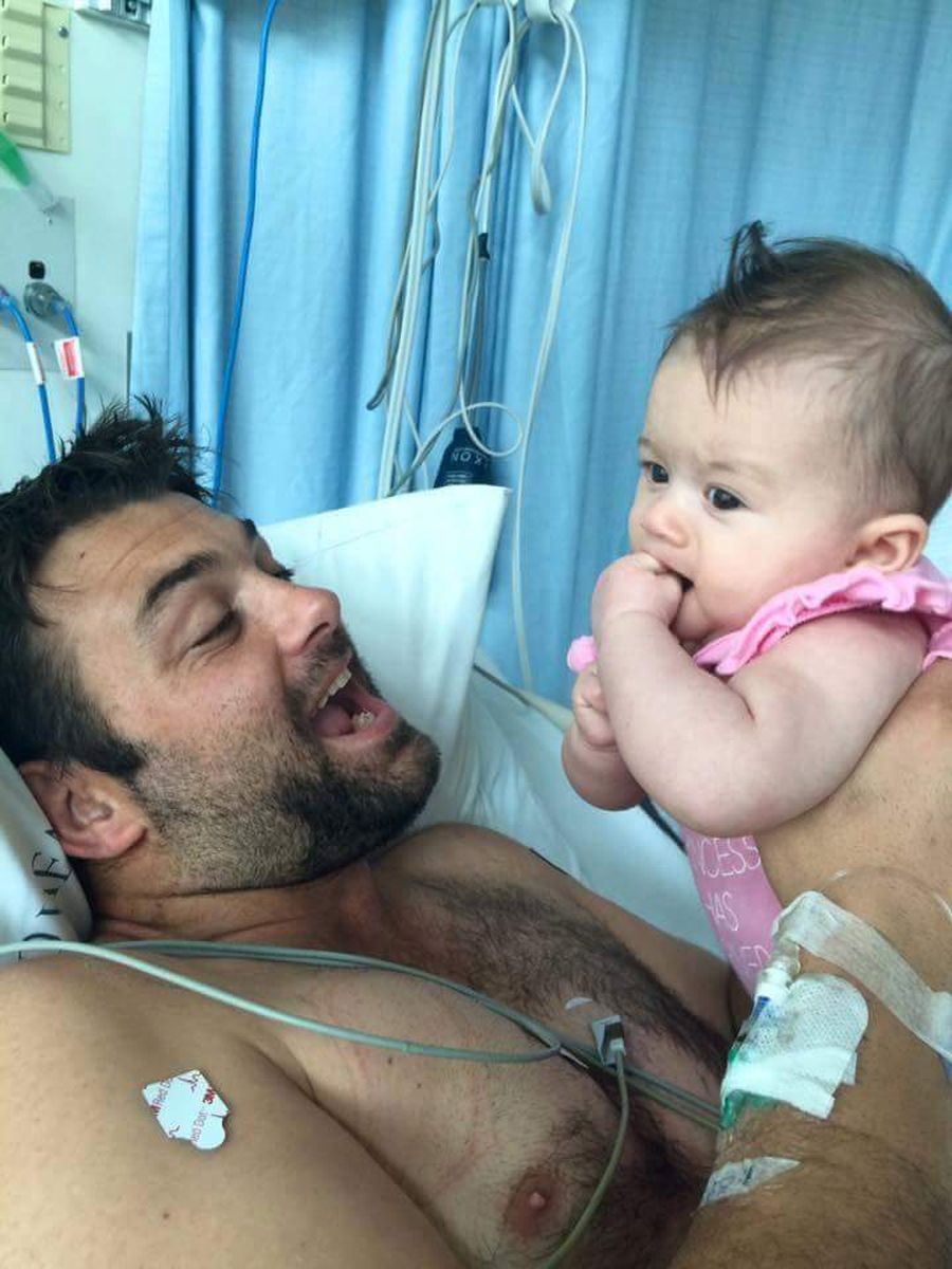 Nick and his daughter Isabelle