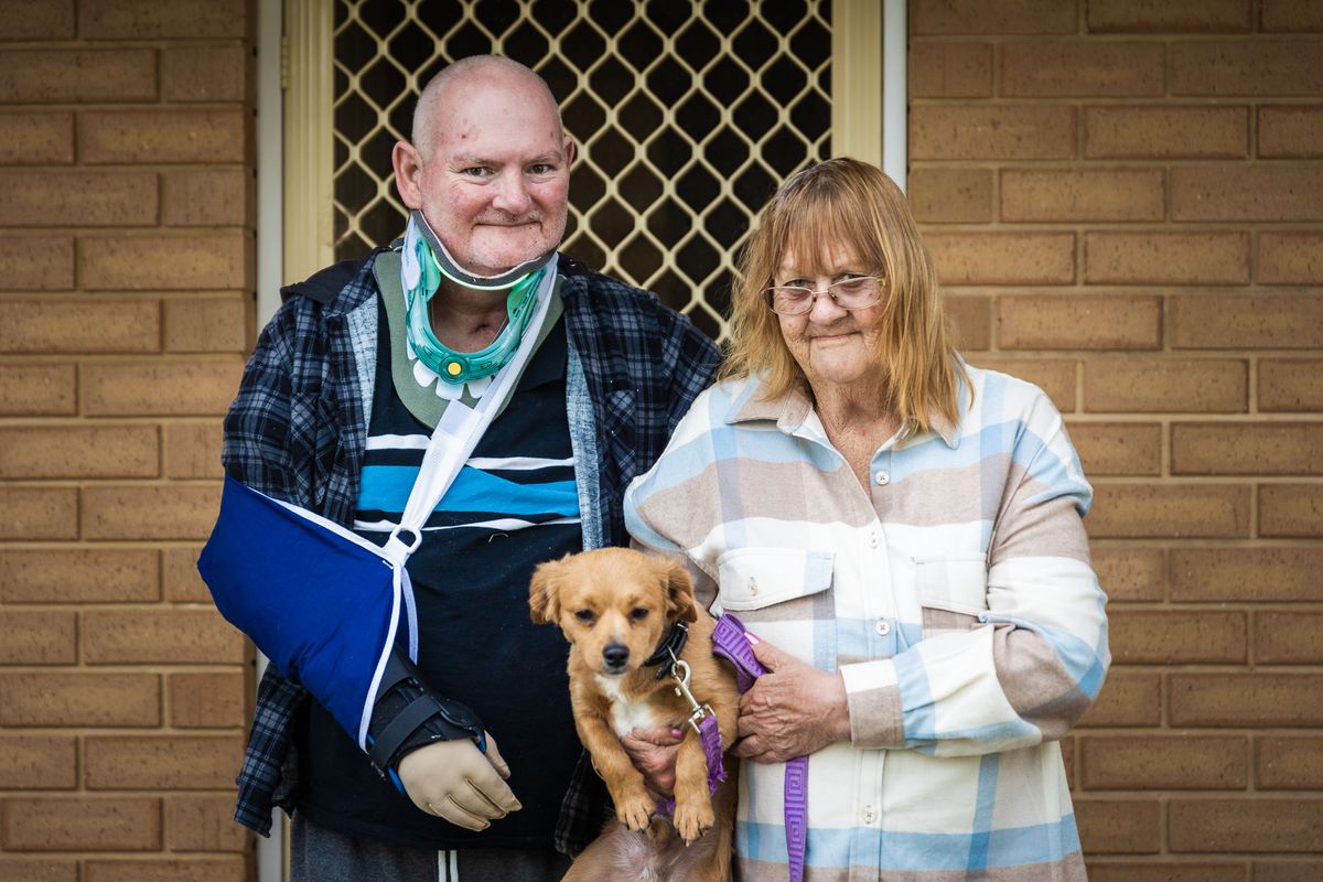 RFDS patient Tony Hudson