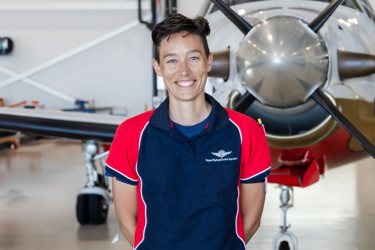 RFDS Pilot Ellie Gray