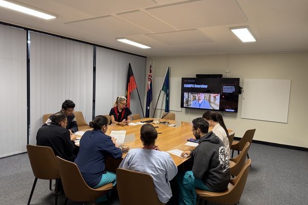 Workshop at Belmont Hospital