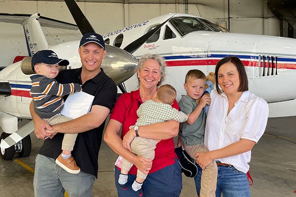 Flight Nurse reunited with baby born in the sky