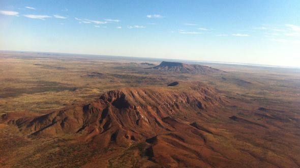 Aerial View of Country