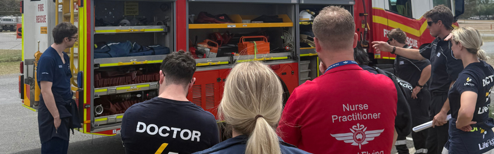 RFDS crews doing training