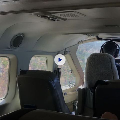 Inside RFDS aircraft