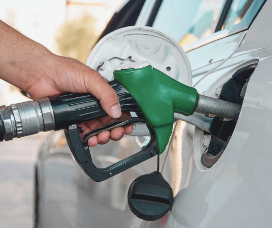 Filling up petrol