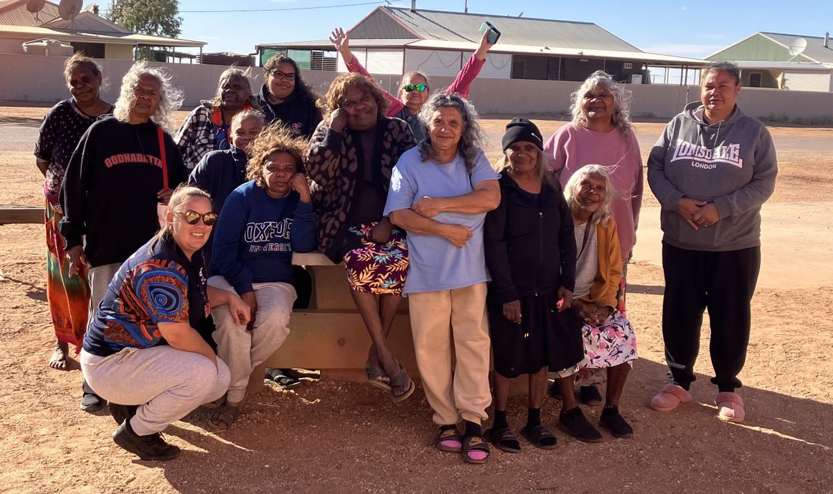 Oodnadatta women's heath and wellbeing camp