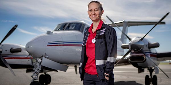 Flight Nurse Jacinta Jones helps outback patients 