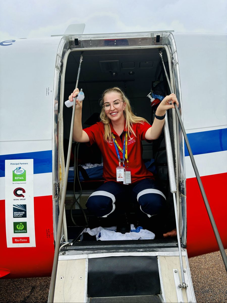 RFDS Flight Nurse Jenay