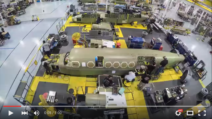 aircraft production line