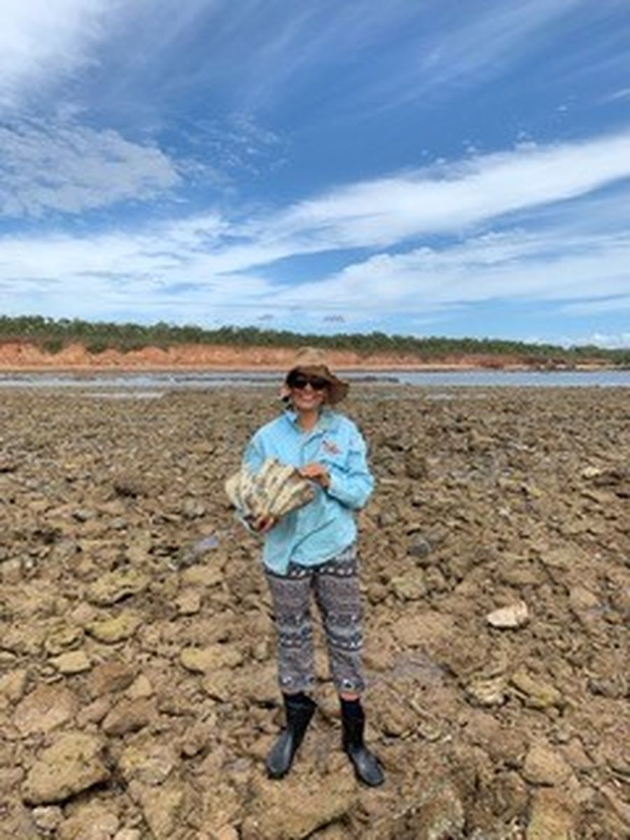 Sarita Lawler Opening Ceremony of Dhupuma Barker in Gunyangara North-East Arnhem Land