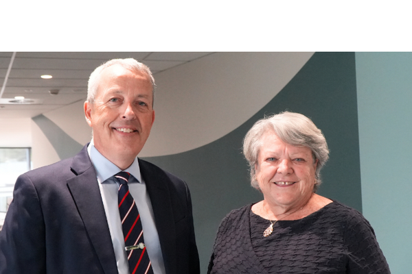 Rob Slocombe and Joanne Farrell