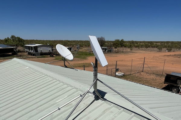 Starlink on roof