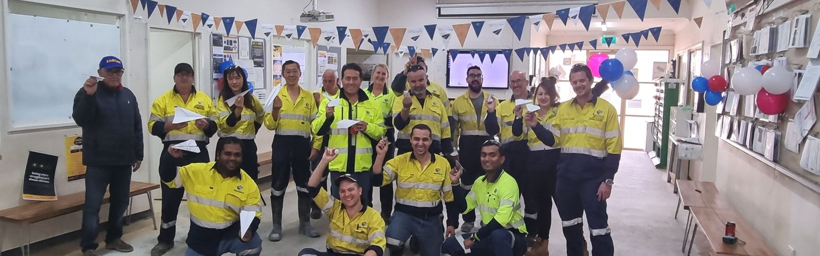 Westgold Resources Limited paper plane challenge