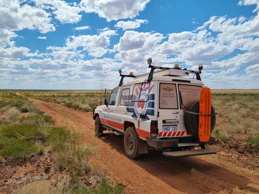 Paramedics Car in WA