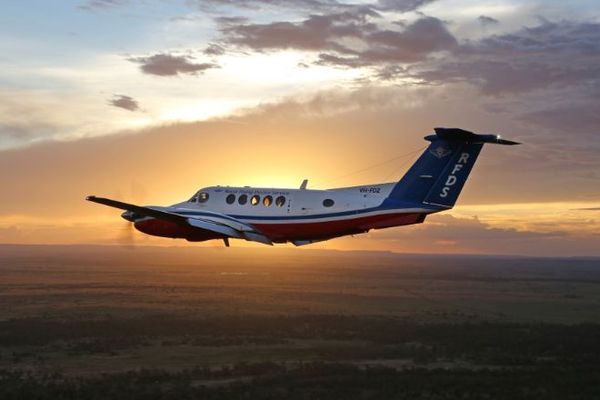 Aircraft in air