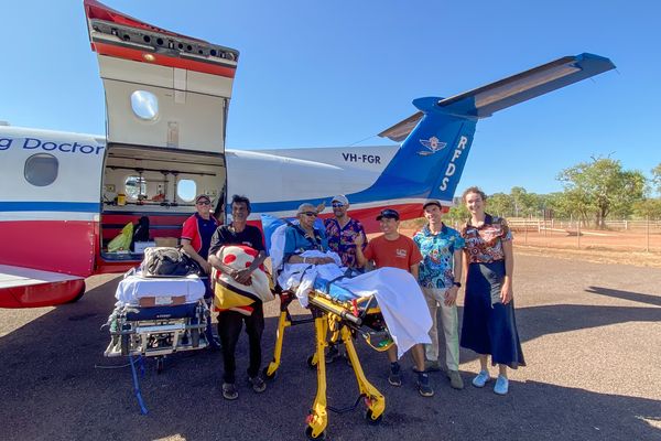 A flying lifeline home: Otto’s journey back to Arnhem Land