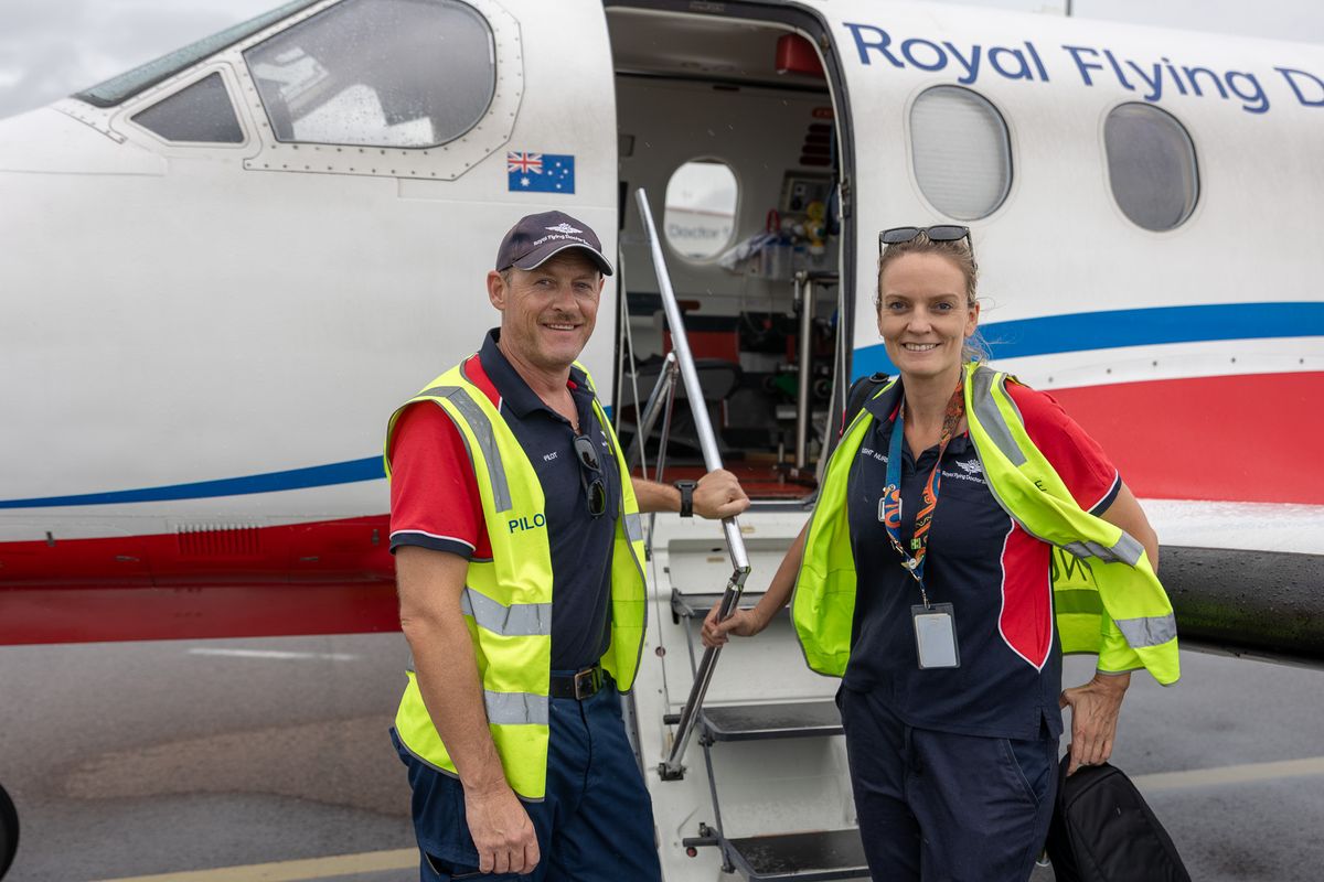 RFDS crew ready to support patients
