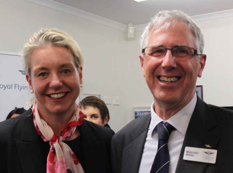 Malcolm white and Minister