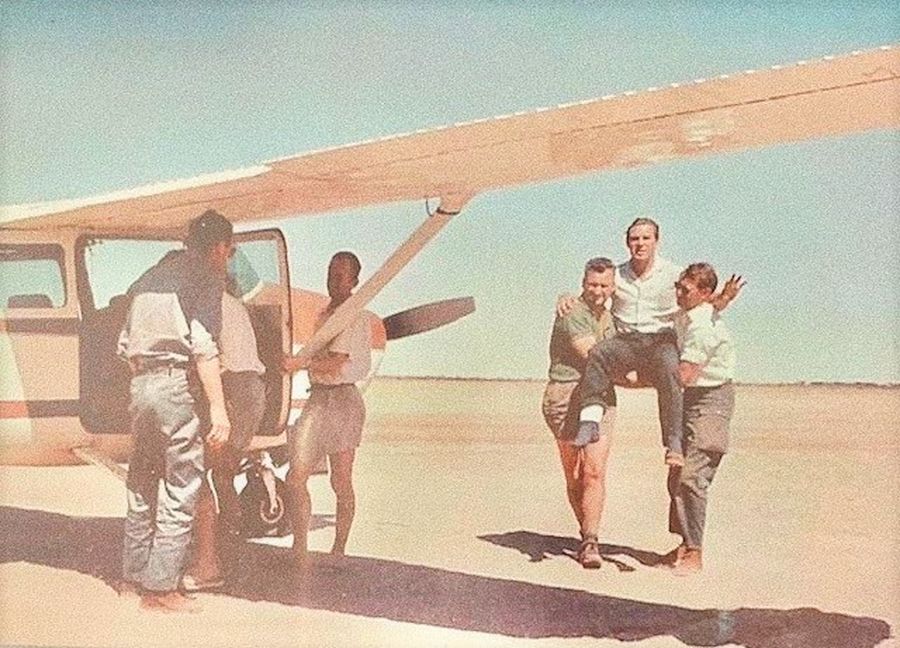 Looking back in time