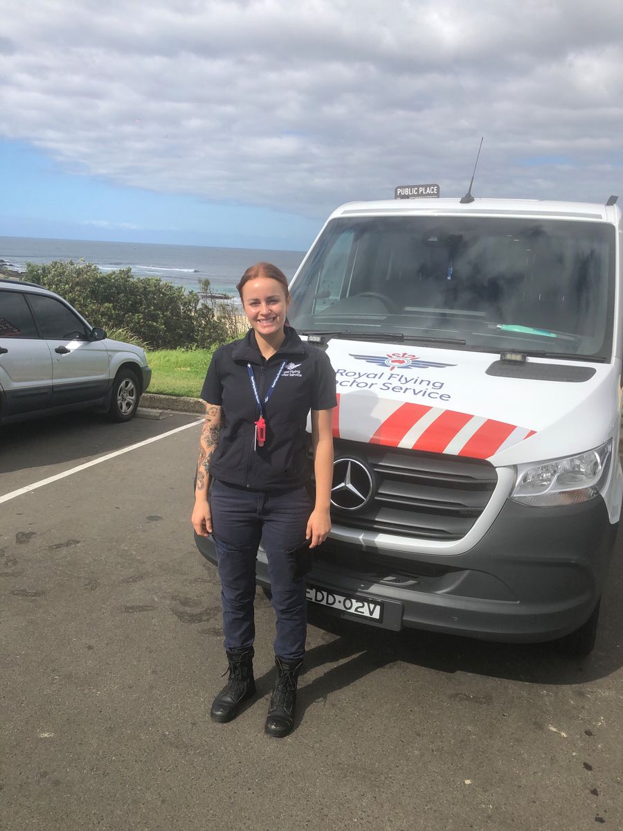 RFDS MPC crew member, Alexandra 