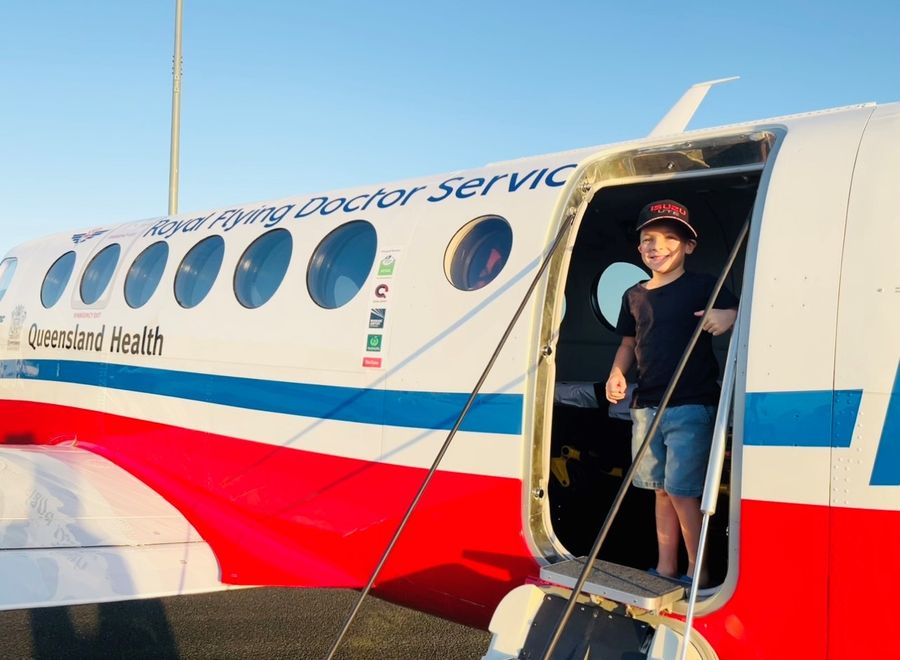 Jenson in plane