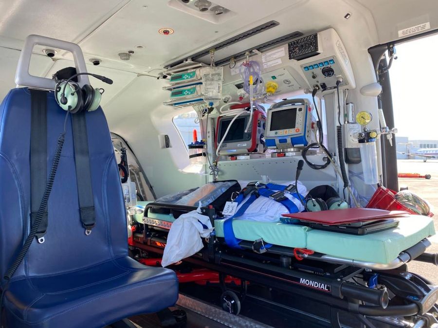 aeromedical interior 
