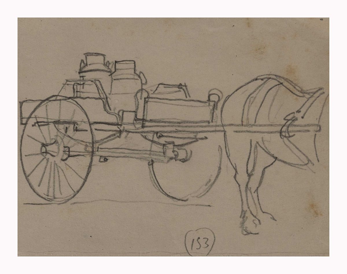 Image of Milk cart, Campbelltown NSW