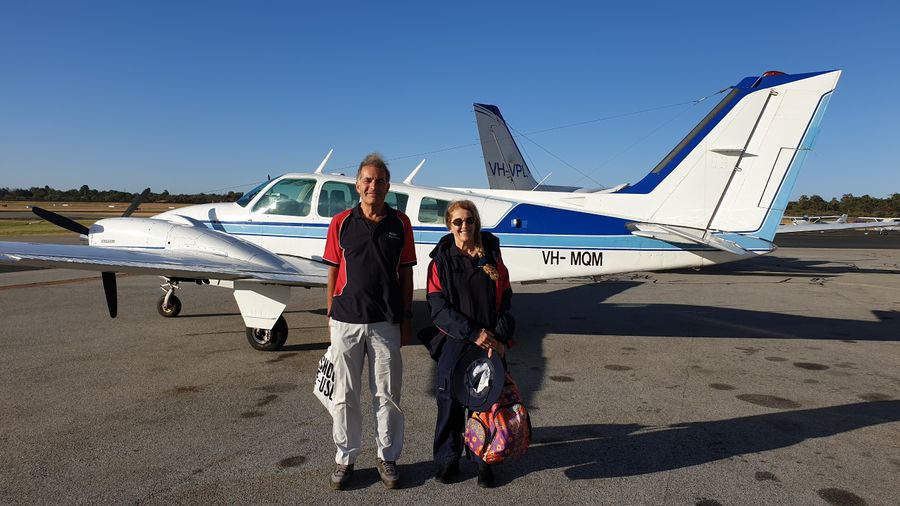 Warburton light aircraft travel 