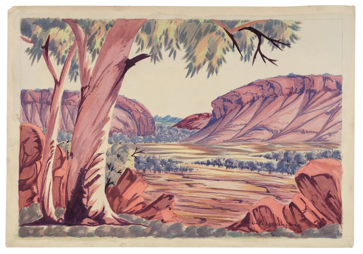 Tjoritja (West MacDonnell Ranges) - AGSA Collection
