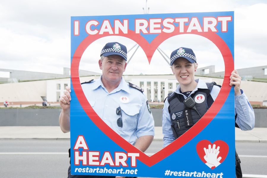Police Can start heart