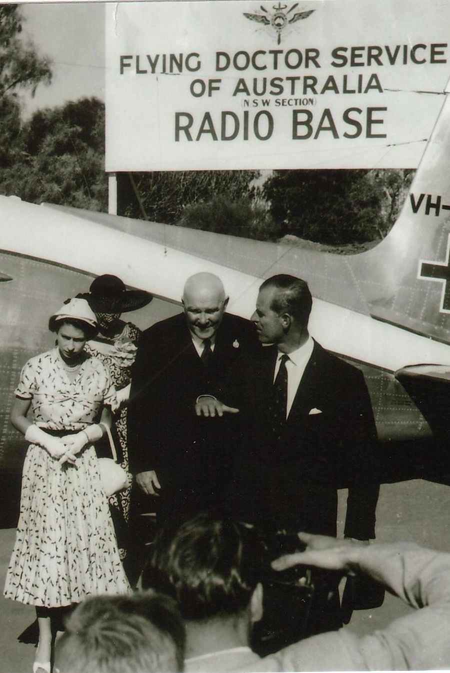 The queen in Broken Hill