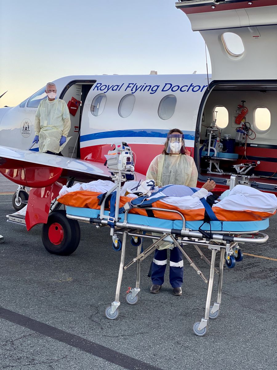 RFDS COVID transfers