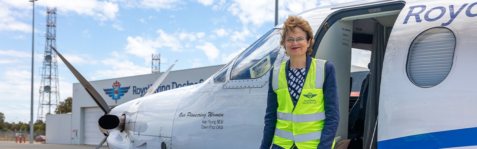SA Governor visits RFDS Adelaide Base