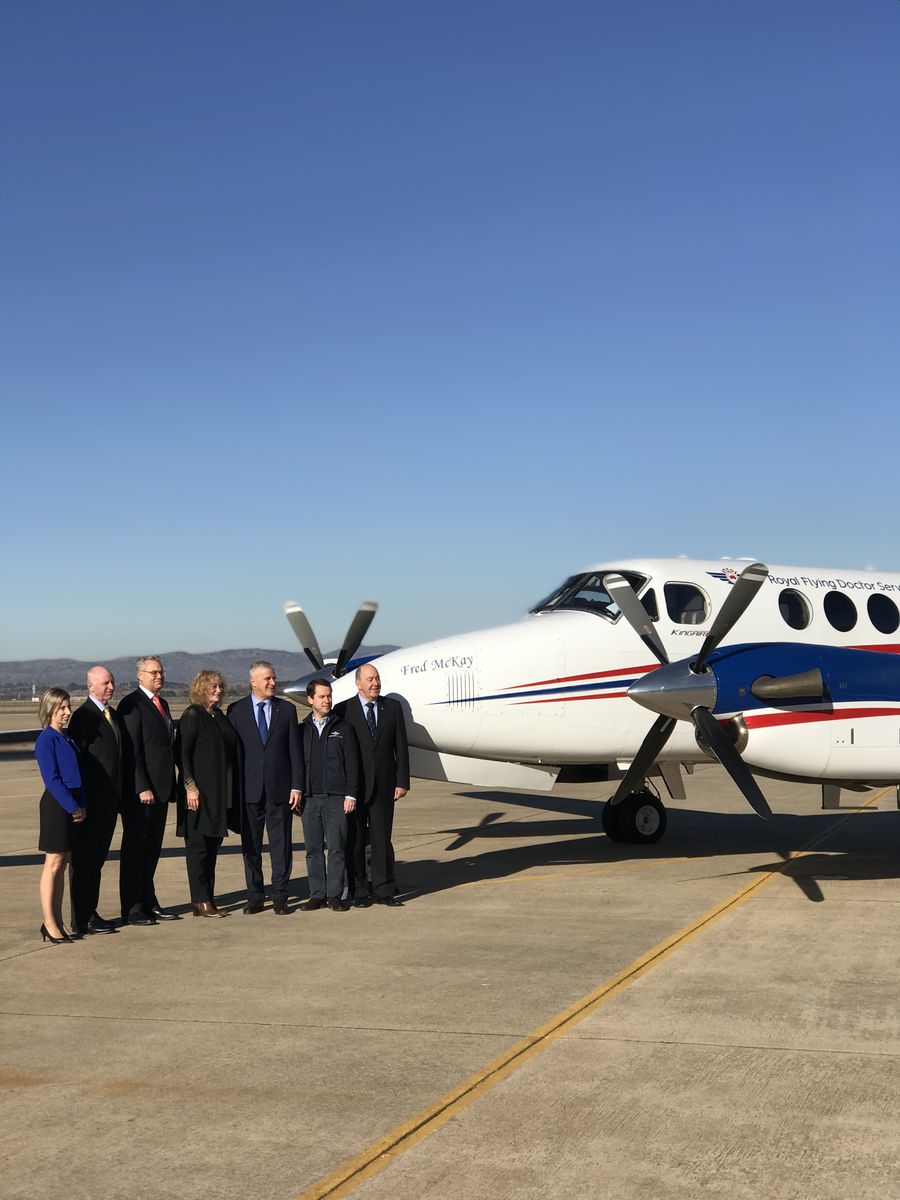 CEOs RFDS plane