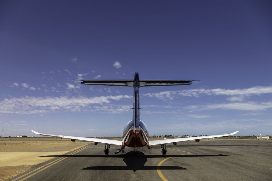 Carnarvon RFDS landing
