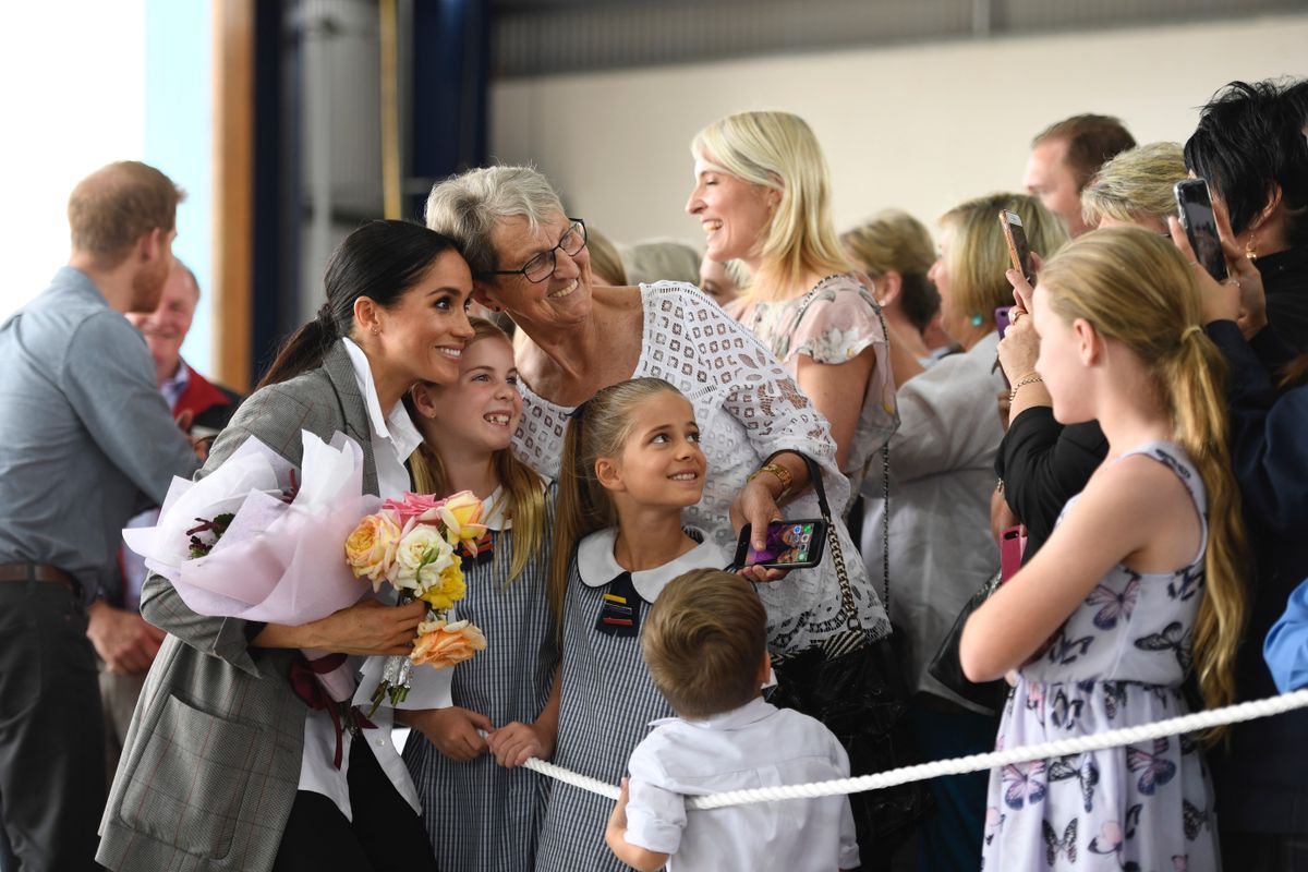 Meghan meeting RFDS families