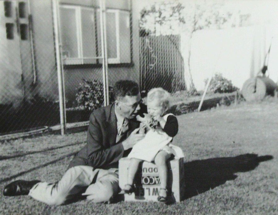 Traeger and Daughter 1940's