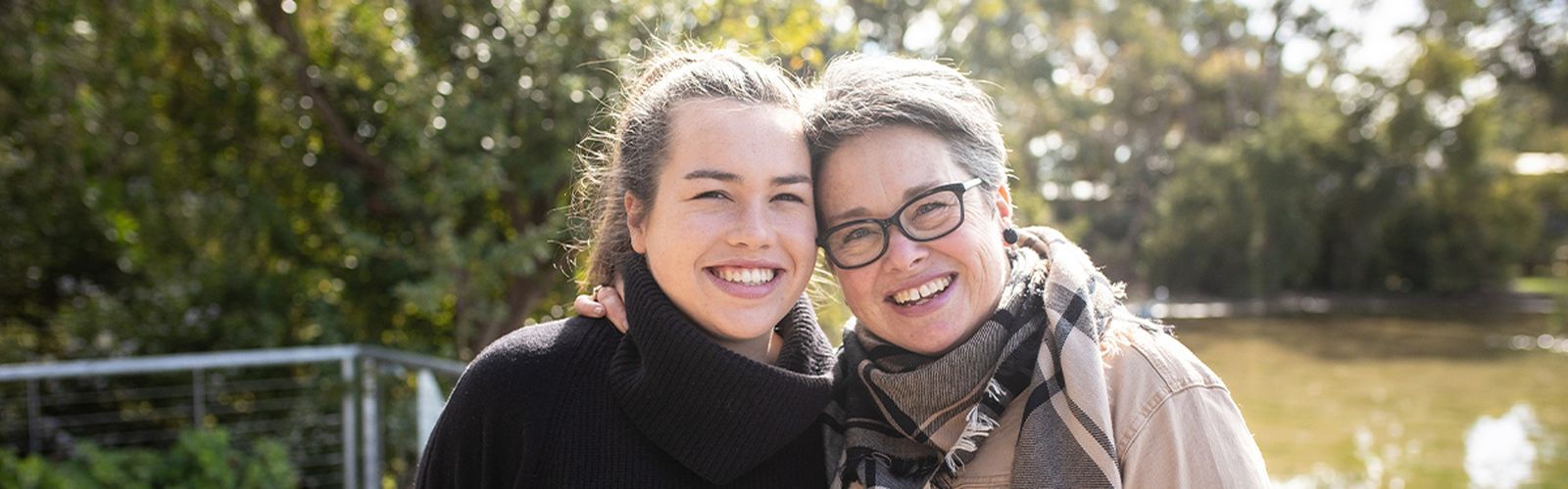 Kirsty Balnaves and Ellie Pollard