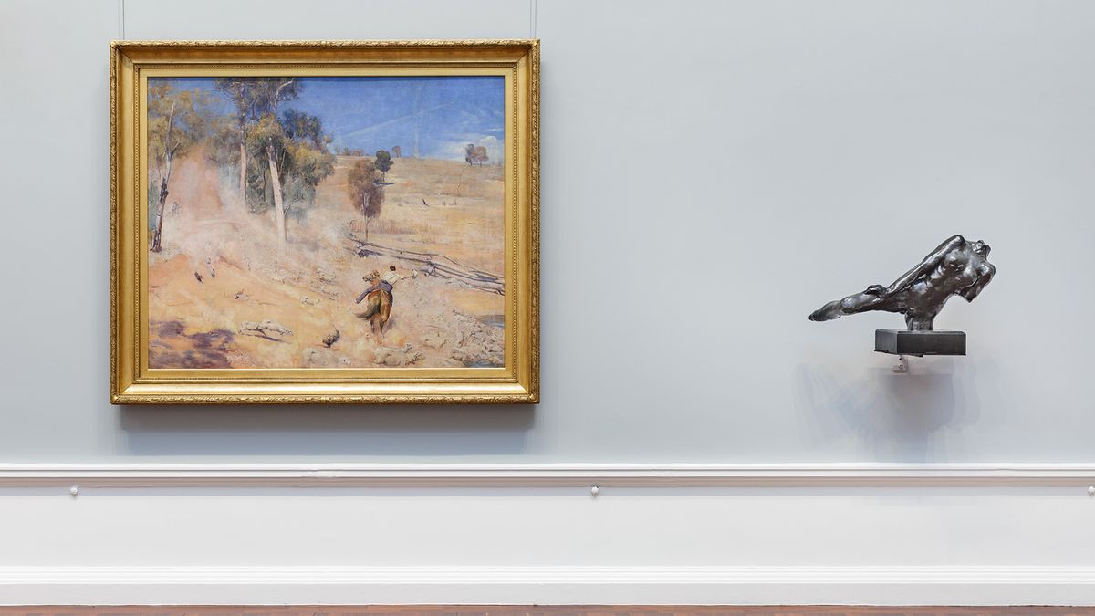 Installation view: Elder Wing of Australian Art