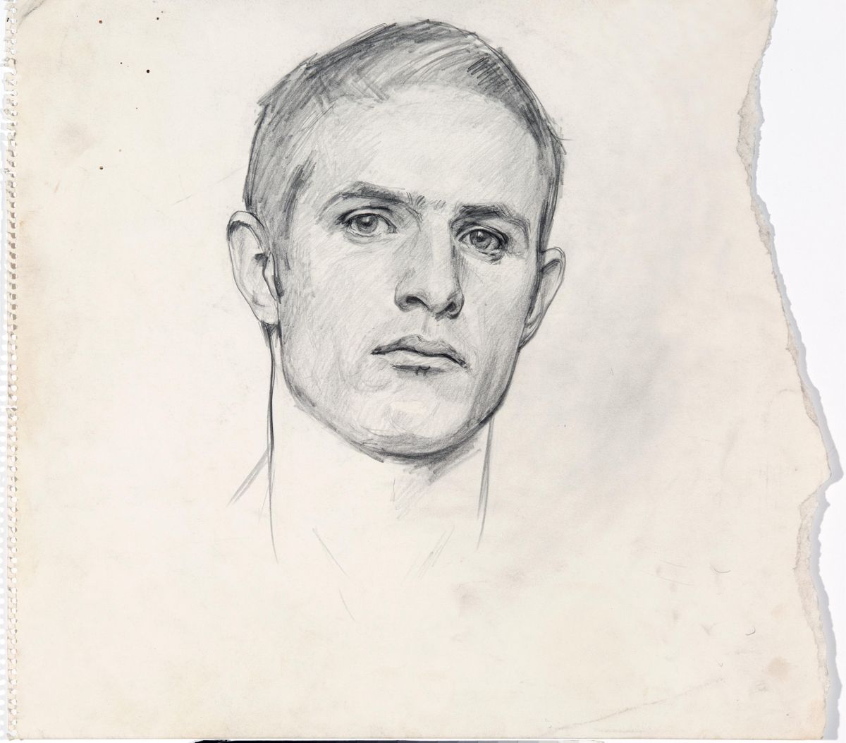 Автопортрет 6. Robert Hannaford. Robert Hannaford (1944 - ) self-portrait. Роберт Ханнафорд рисунок. Hannaford-1970-self-portrait.