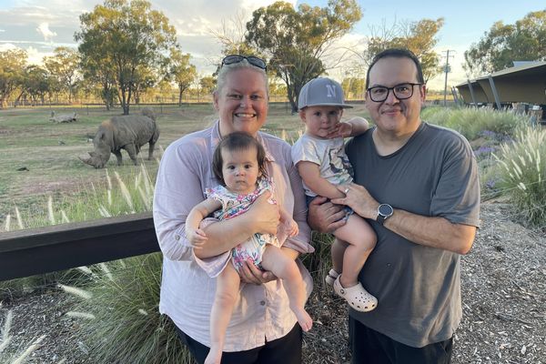 Moreno sister support the RFDS