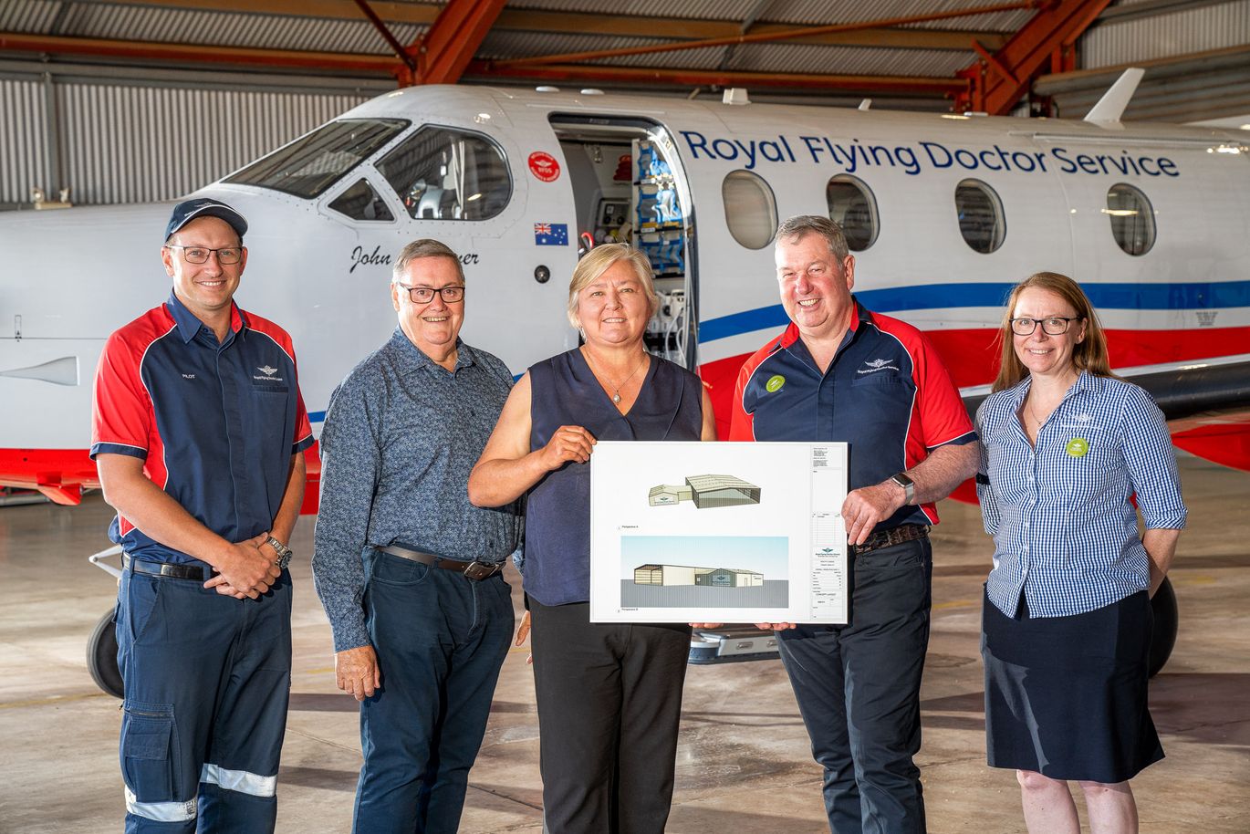 Michael Jarman, Damien Ryan, Senator Sam McMahon, Tony Vaughan ASM and Dr Mardi Steere