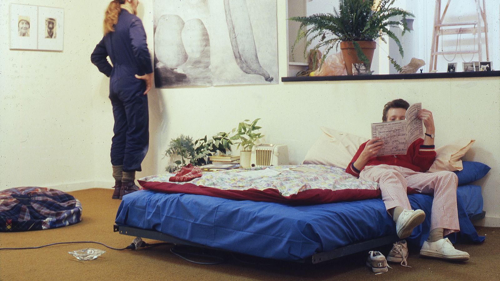 Installation view of Micky Allan's 1978 Live In Show