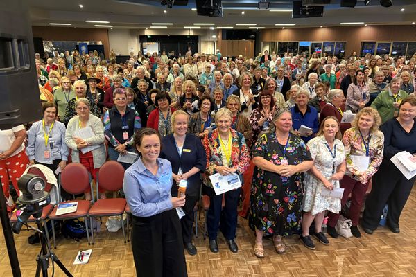 Annabey Whitehead at the CWA NSW Conference