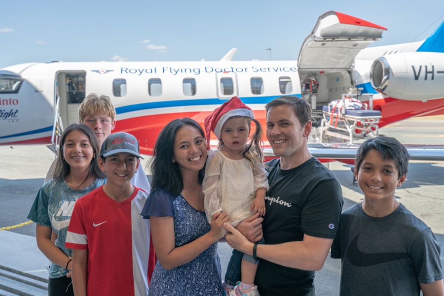 Sofia and Matt and their family