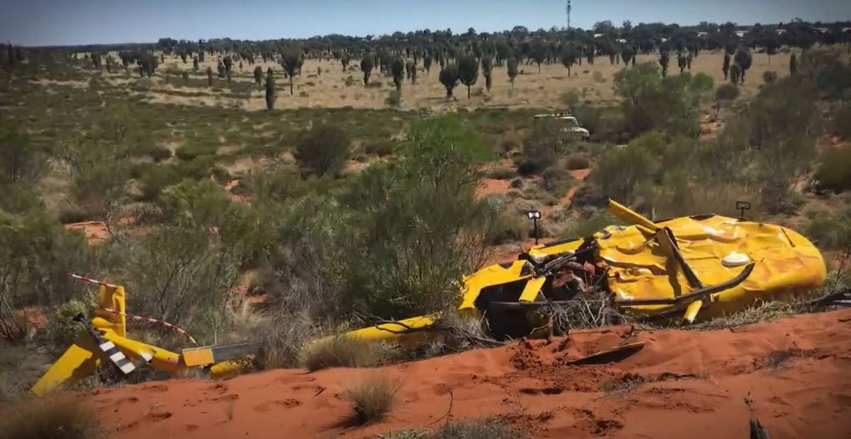 Chopper crash comeback - RFDS