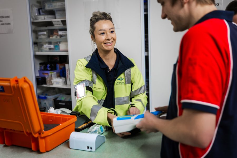 RFDS Flight Nurse Shannyn Fitzgerald