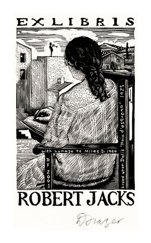 Image of Ex Libris Robert Jacks